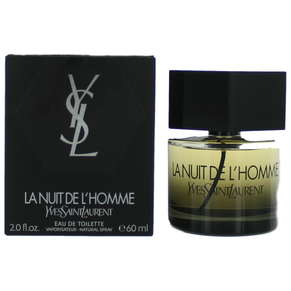YVES SAINT LAURENT LA NUIT L HOMME   EDT / H 3.4 OZ