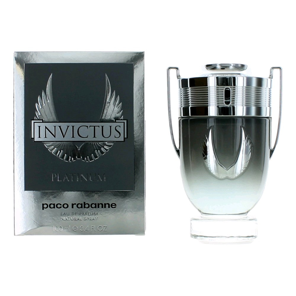 PACO RABANNE INVICTUS PLATINUM EDP / H 3.4 OZ