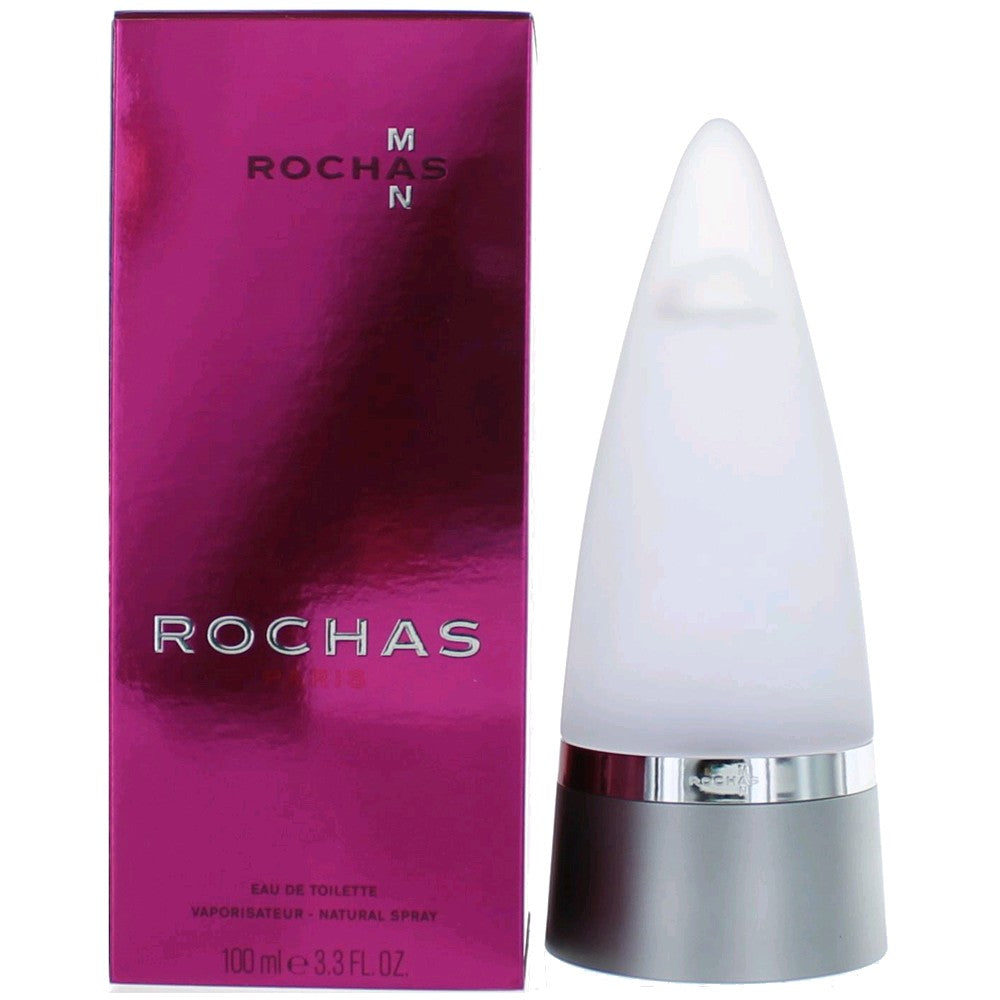 ROCHAS MAN ROCHAS EDT /H 3.3 OZ
