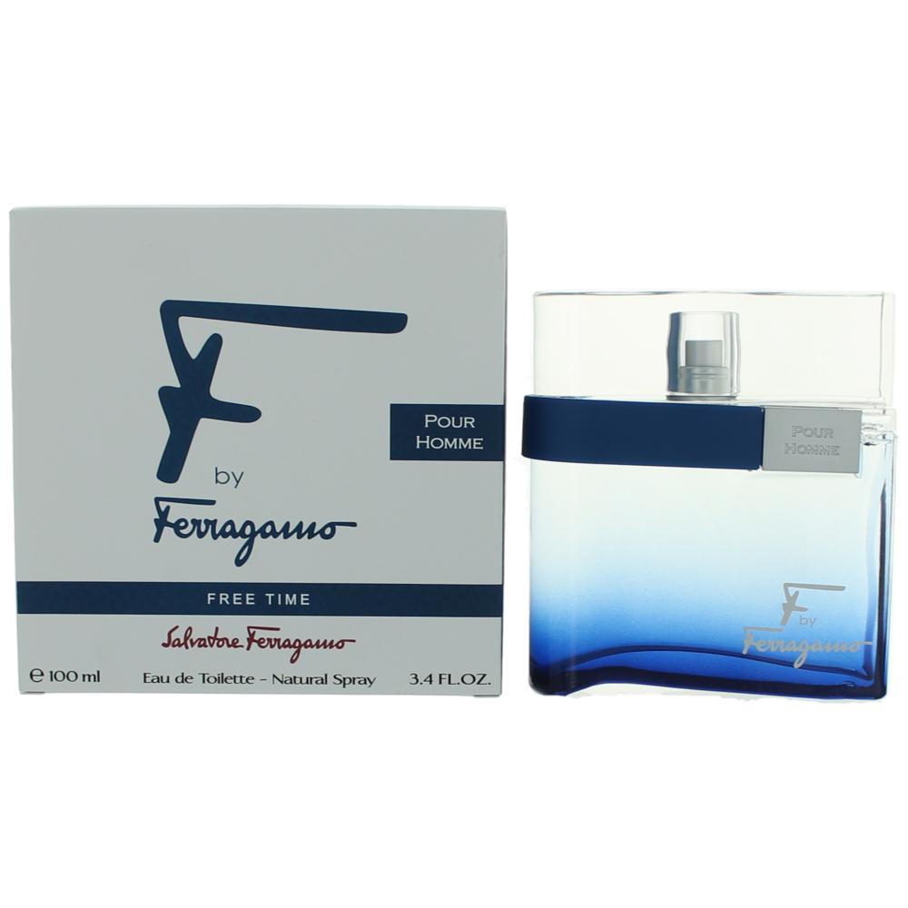 SALVATORE FERRAGAMO FREE TIME EDT / H 3.4 OZ