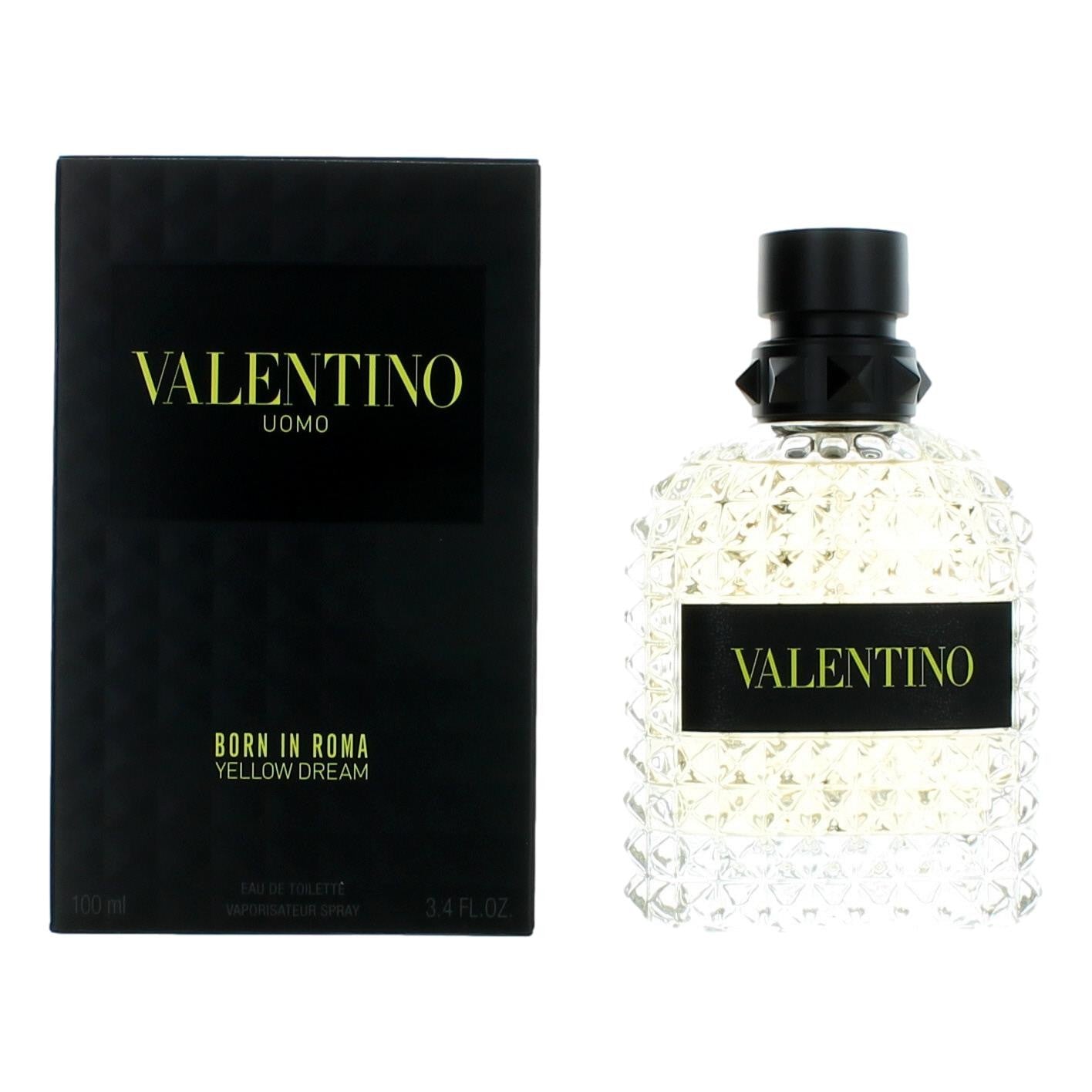 VALENTINO UOMO BORN IN ROMA YELLOW DREAM EDT / H 3.4 OZ