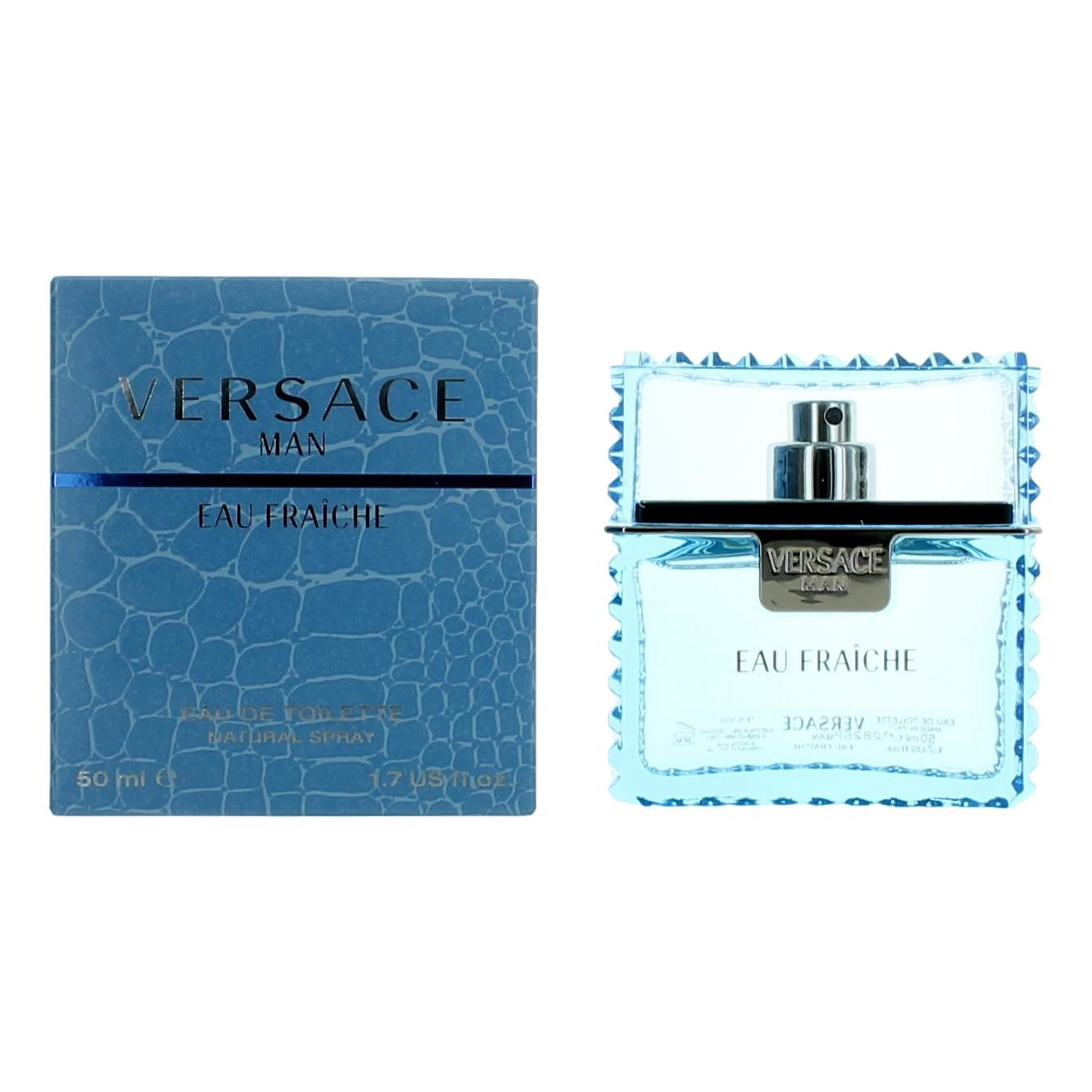 VERSACE MAN EAU FRAICHE EDT / H 6.7 OZ