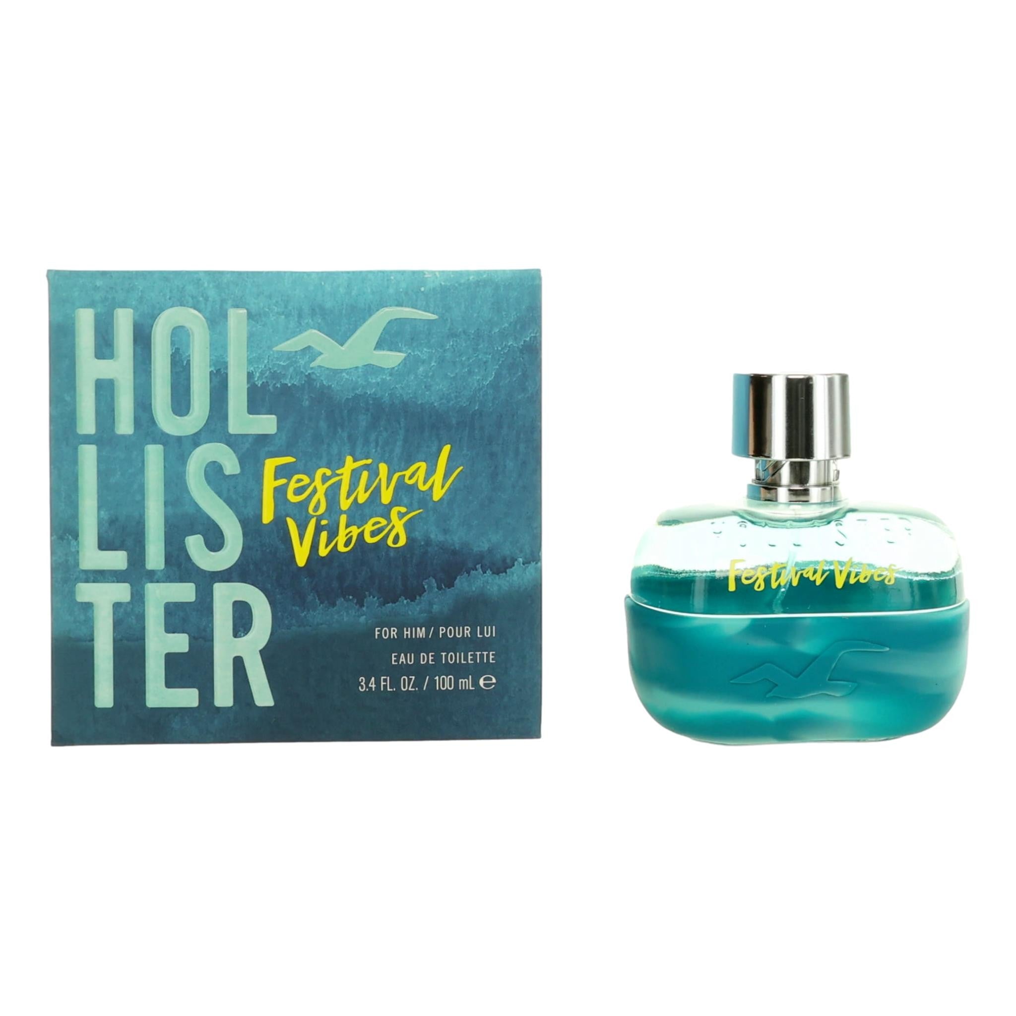 HOLLISTER FESTIVAL VIBES EDT / H 3.4 OZ
