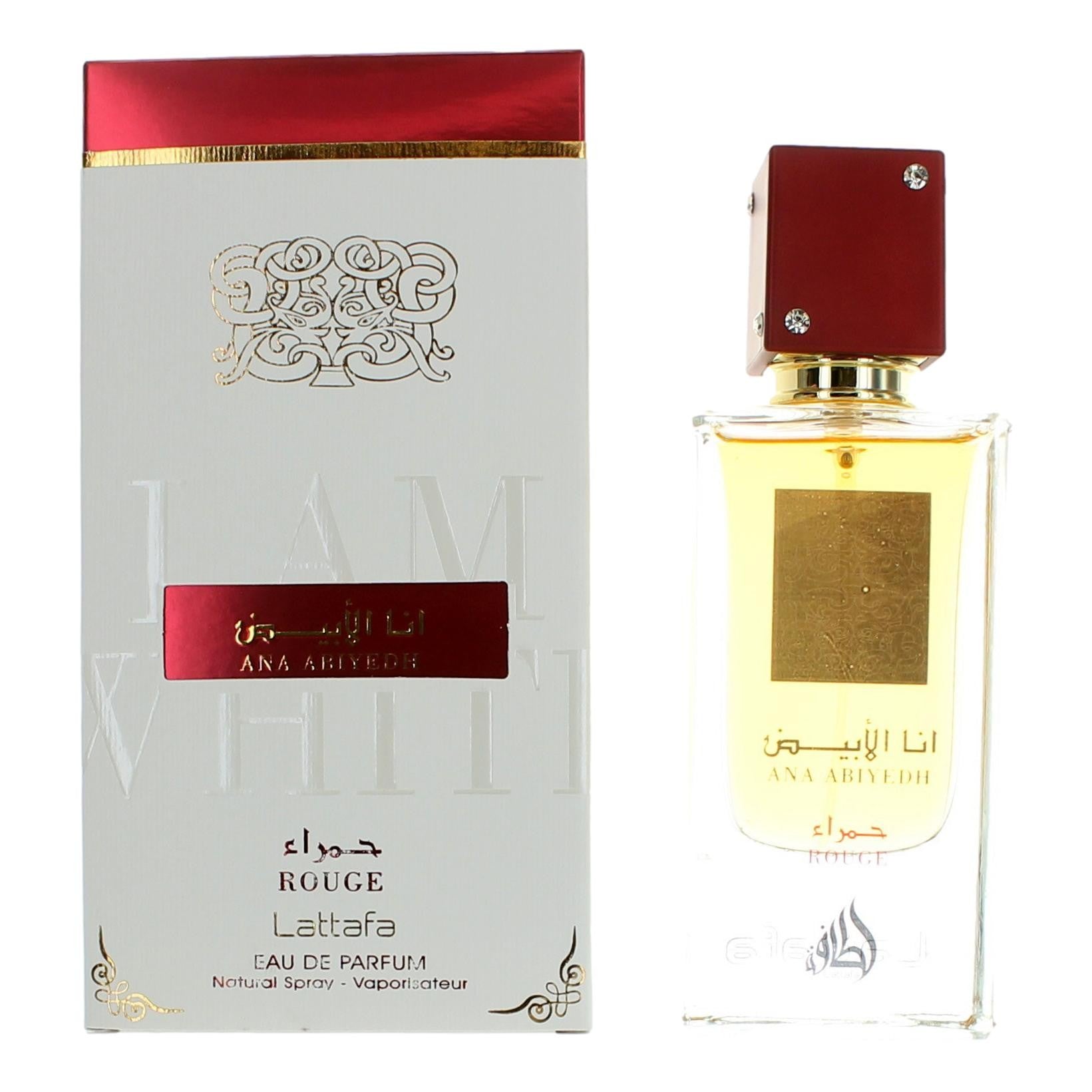 LATTAFA ANA ABIYEDH ROUGE EDP / D 3.4 OZ