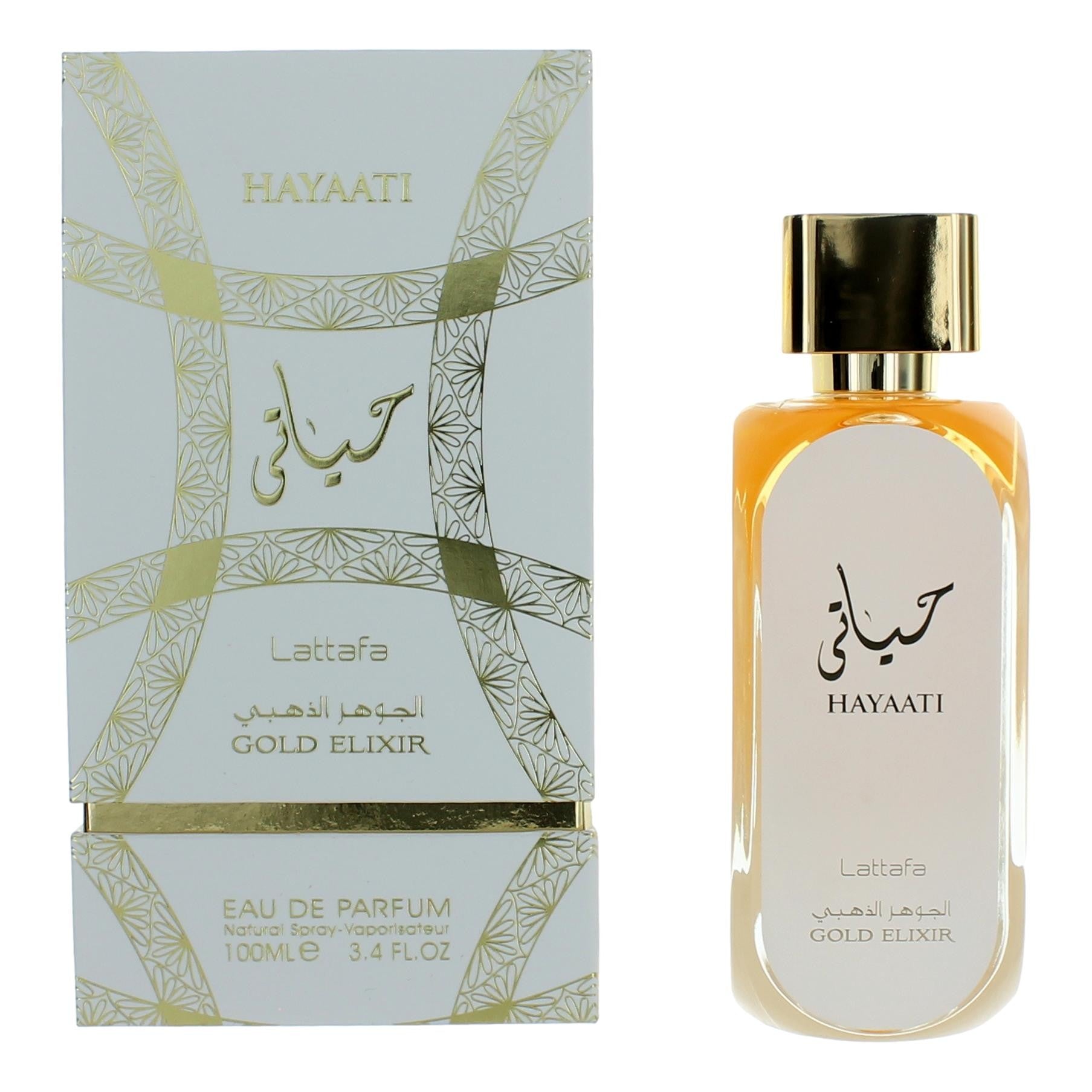 LATTAFA HAYAATI GOLD ELIXIR EDP / D 3.4 OZ