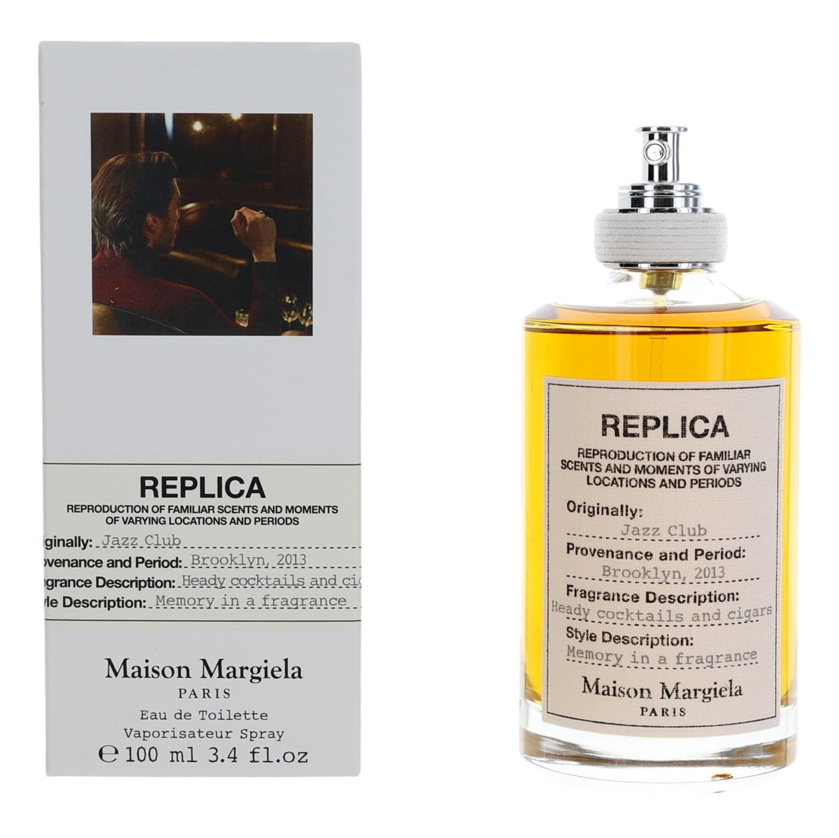 MAISON MARGIELA REPLICA JAZZ CLUB EDT / UNISEX 3.4 OZ