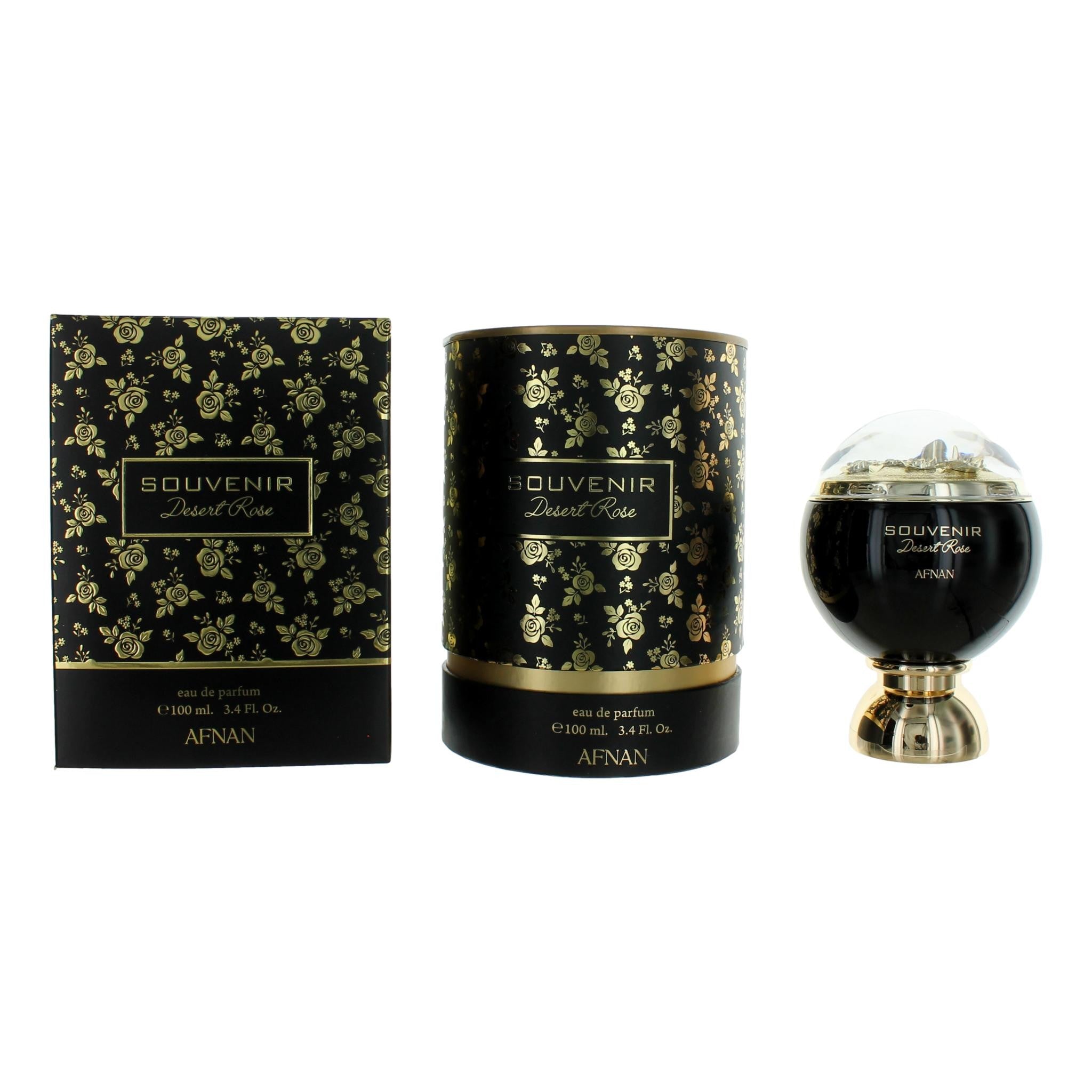 AFNAN SOUVENIR DESERT ROSE EDP / D 3.4 OZ