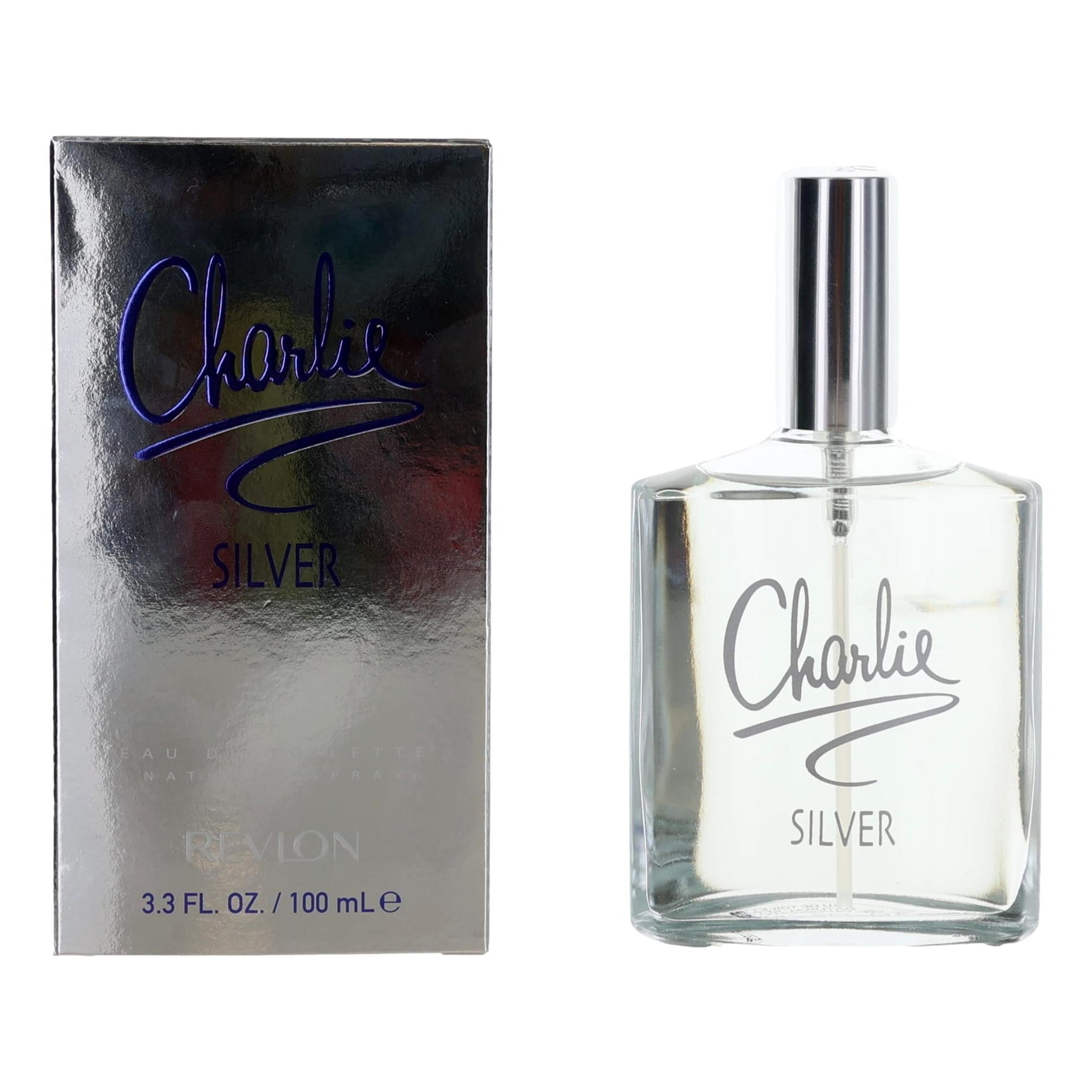 REVLON CHARLIE SILVER EDT /D 3.4 OZ