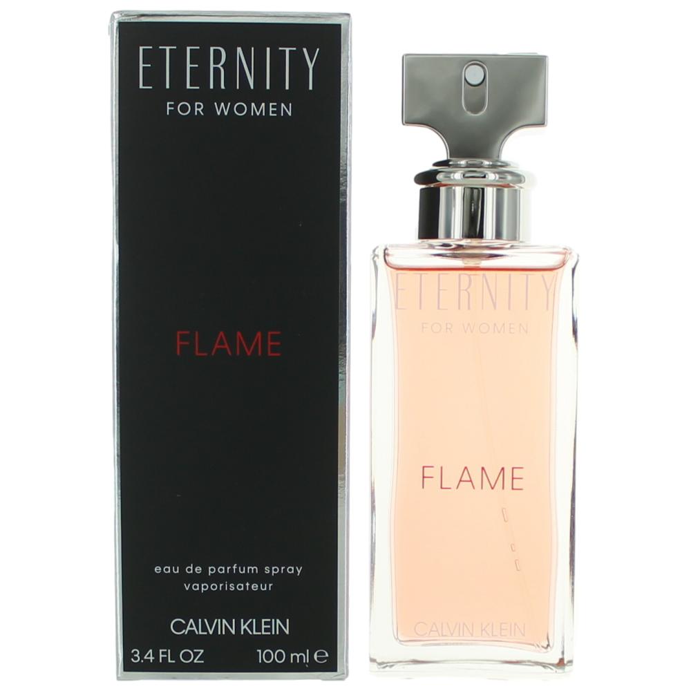 CALVIN KLEIN ETERNITY FLAME  FOR WOMEN EDP/ D 3.4OZ