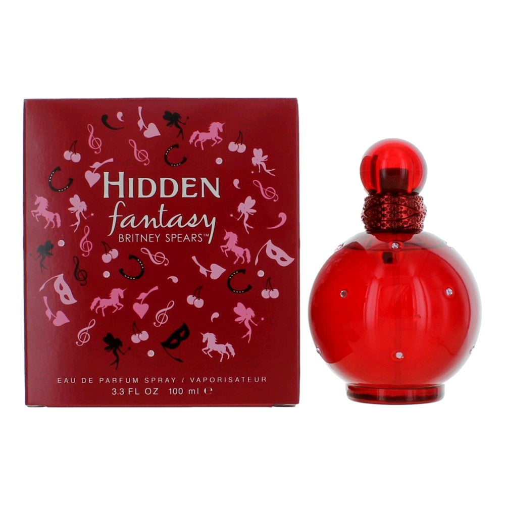 BRITNEY SPEARS FANTASY HIDDEN EDP /D 3.3 OZ