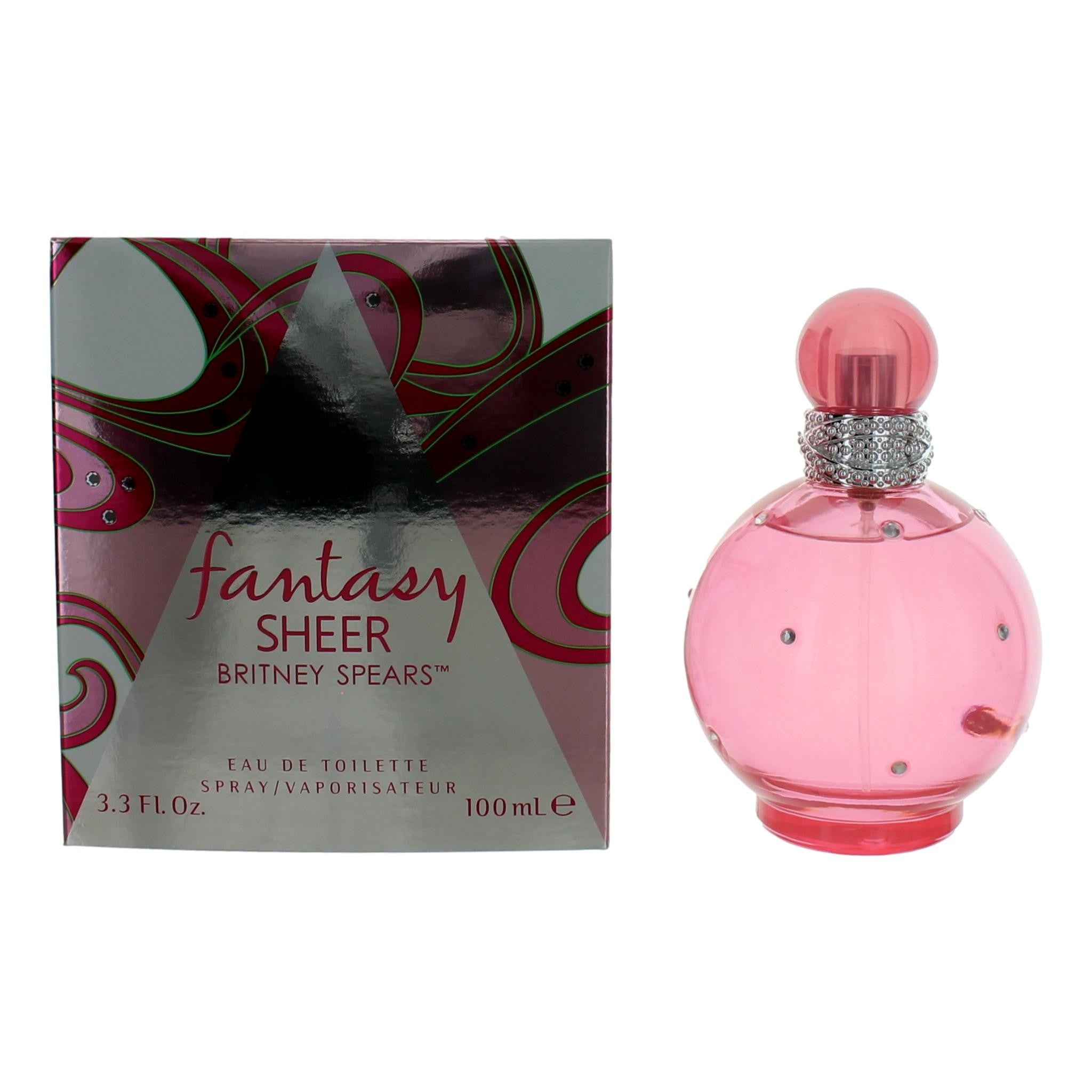 BRITNEY SPEARS FANTASY SHEER EDT / D  3.3 OZ