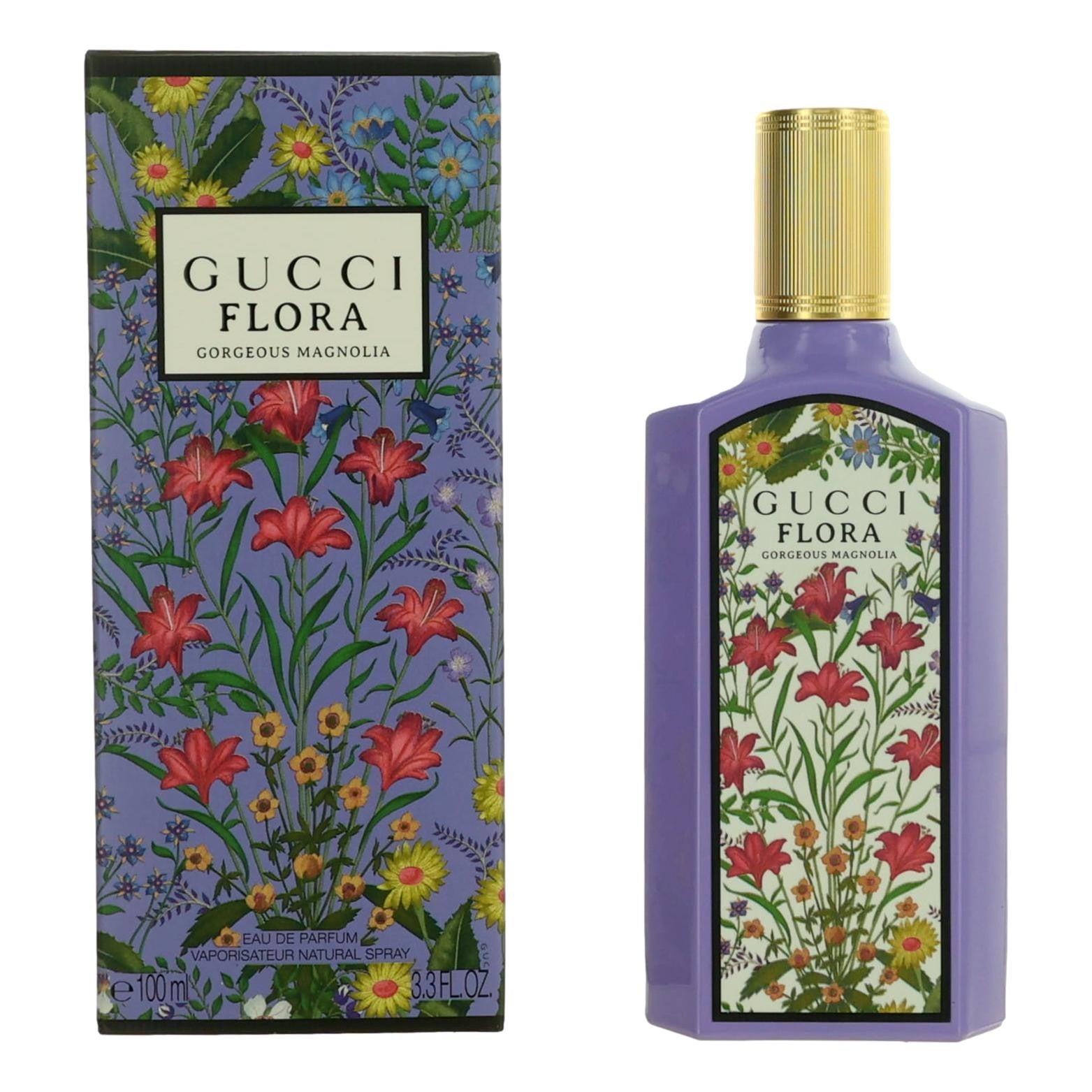 GUCCI FLORA GORGEOUS MAGNOLIA EDP / D 3.3 OZ