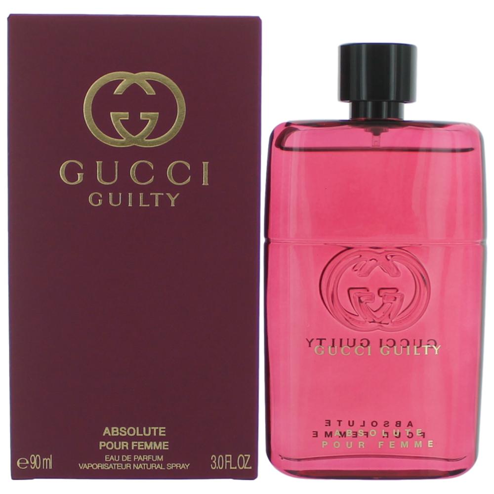 GUCCI GUILTY ABSOLUTE POUR FEMME EDP / D 3.0 OZ