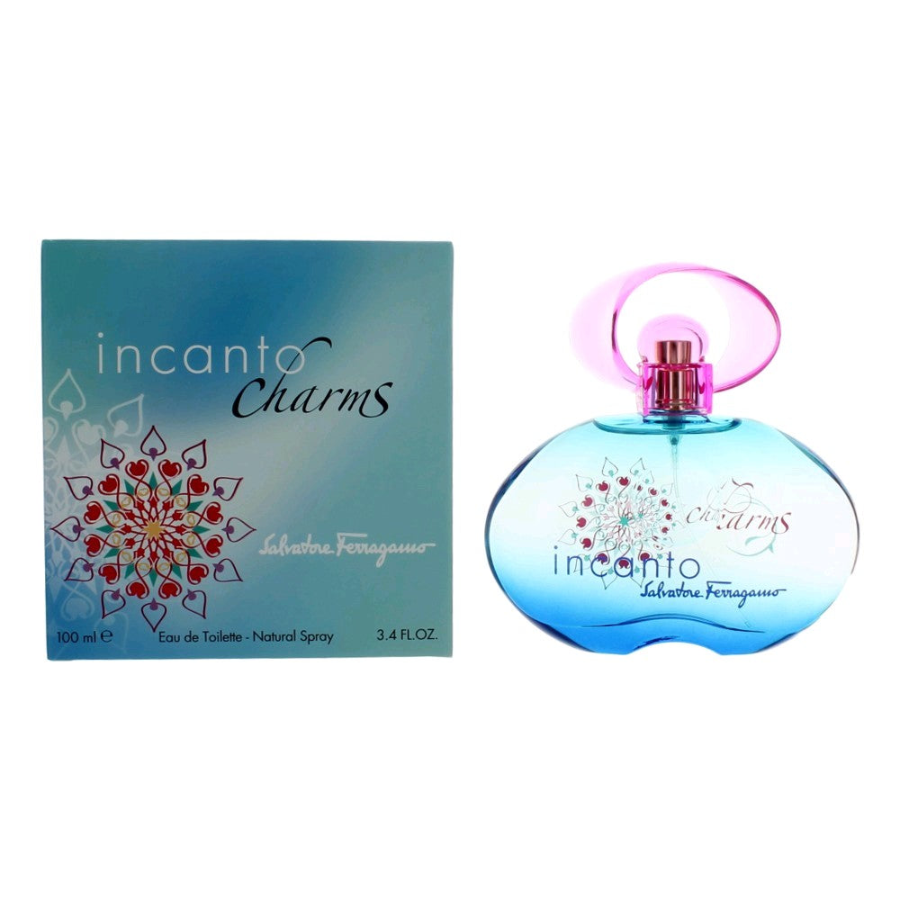 SALVATORE FERRAGAMO INCANTO CHARMS EDT / D 3.4 OZ
