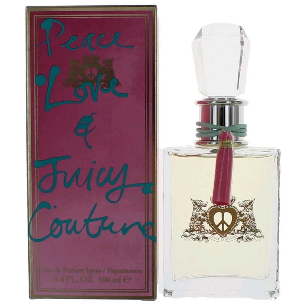 JUICY COUTURE PEACE & LOVE EDP / D 3.4 OZ