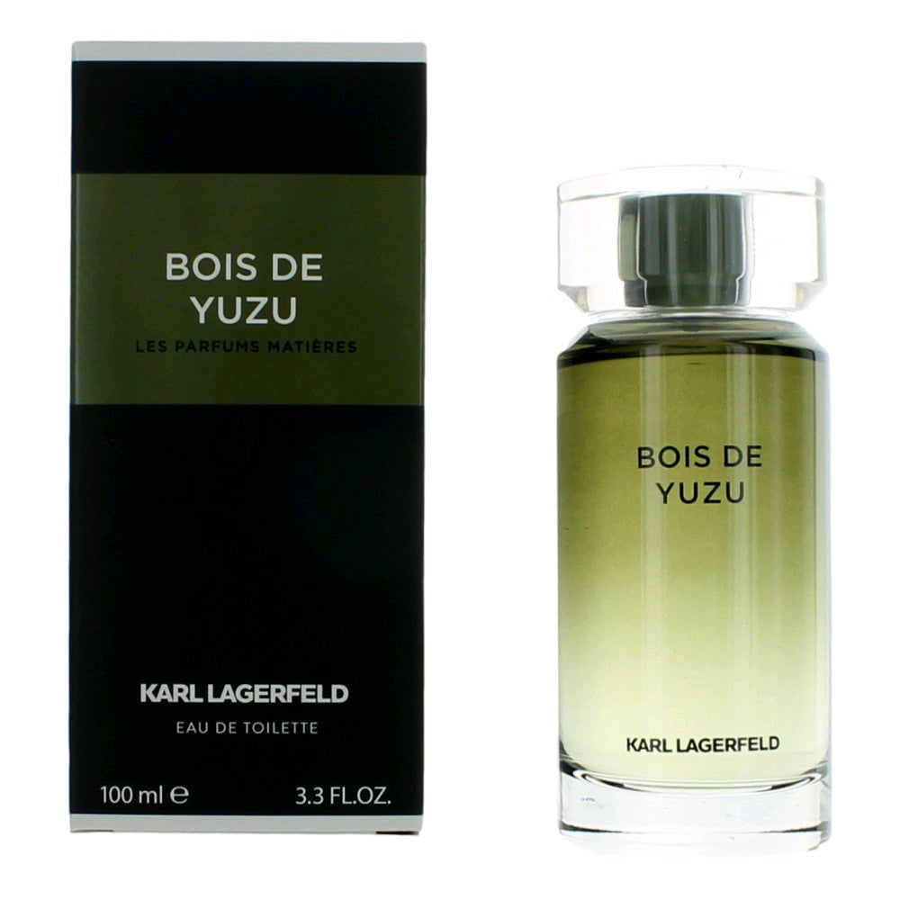 KARL LAGERFELD BOIS DE YUZU EDT / H 3.3 OZ