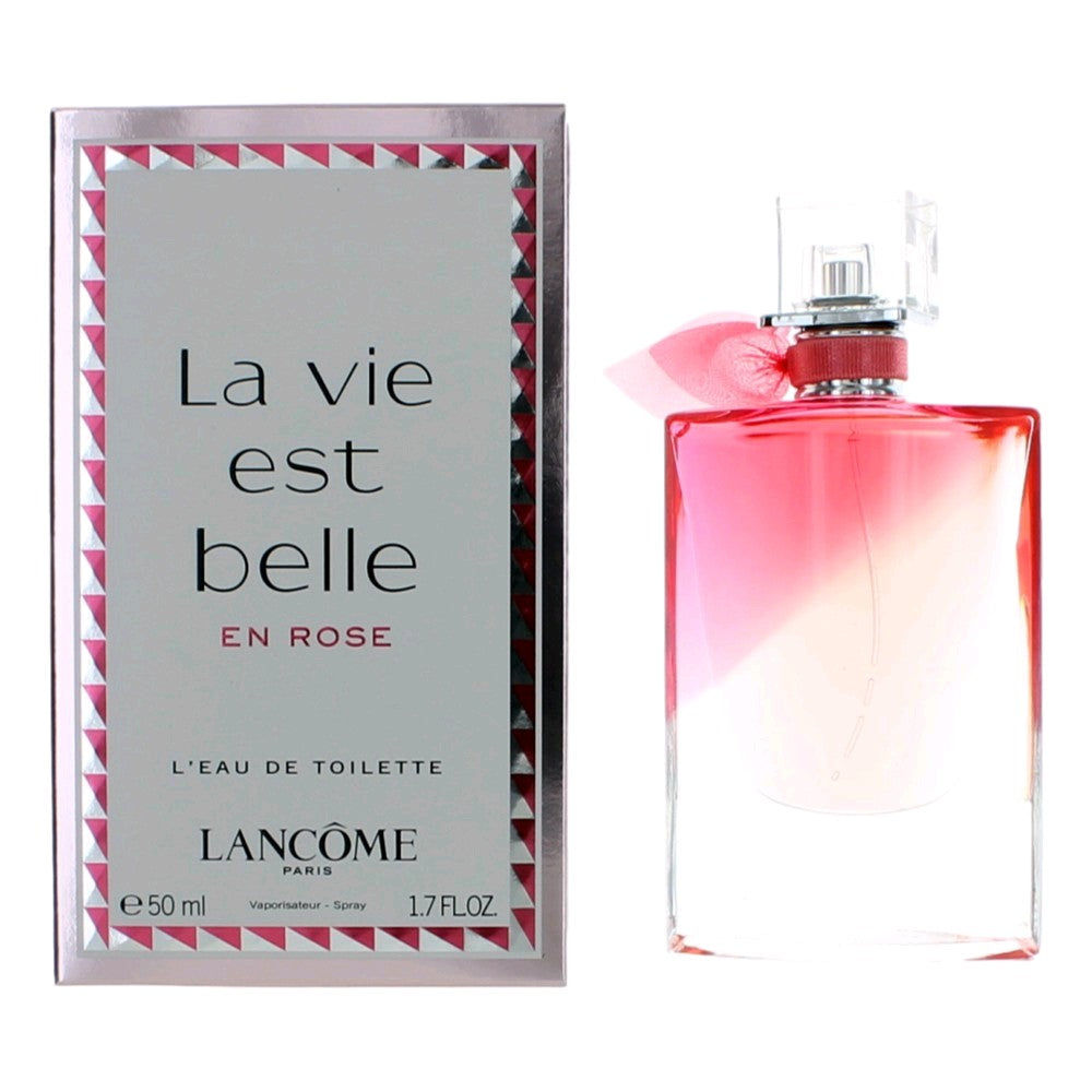 LANCOME LA VIE EST BELLE EN ROSE EDT / D 3.4  OZ