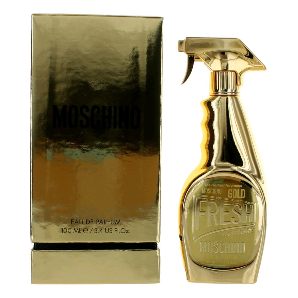 MOSCHINO FRESH GOLD EDP / D 3.4 OZ