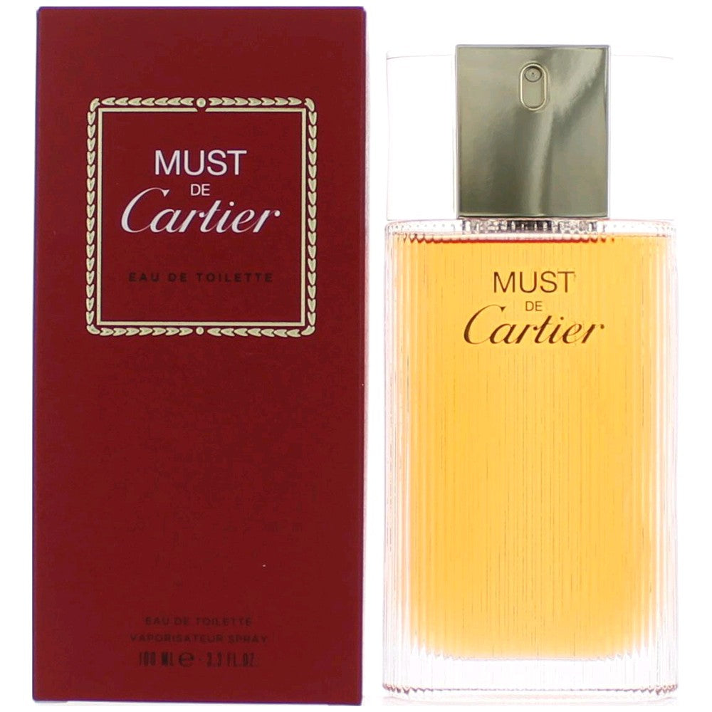CARTIER MUST DE CARTIER EDT / D 3.3 OZ