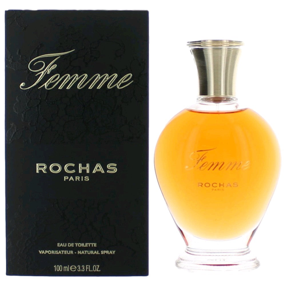 ROCHAS FEMME ROCHAS EDT /D 3.3 OZ