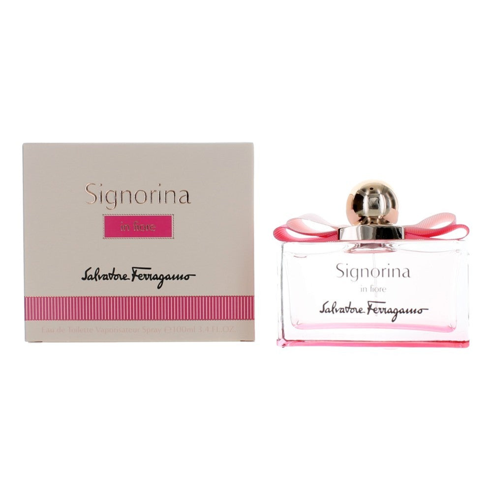 SALVATORE FERRAGAMO SIGNORINA IN FIORE EDT / D 3.4 OZ