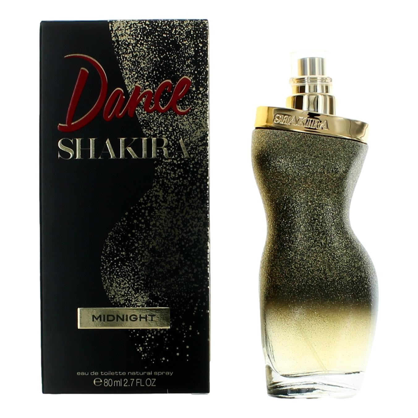 SHAKIRA DANCE RED MIDNIGHT EDT / D 2.7 OZ