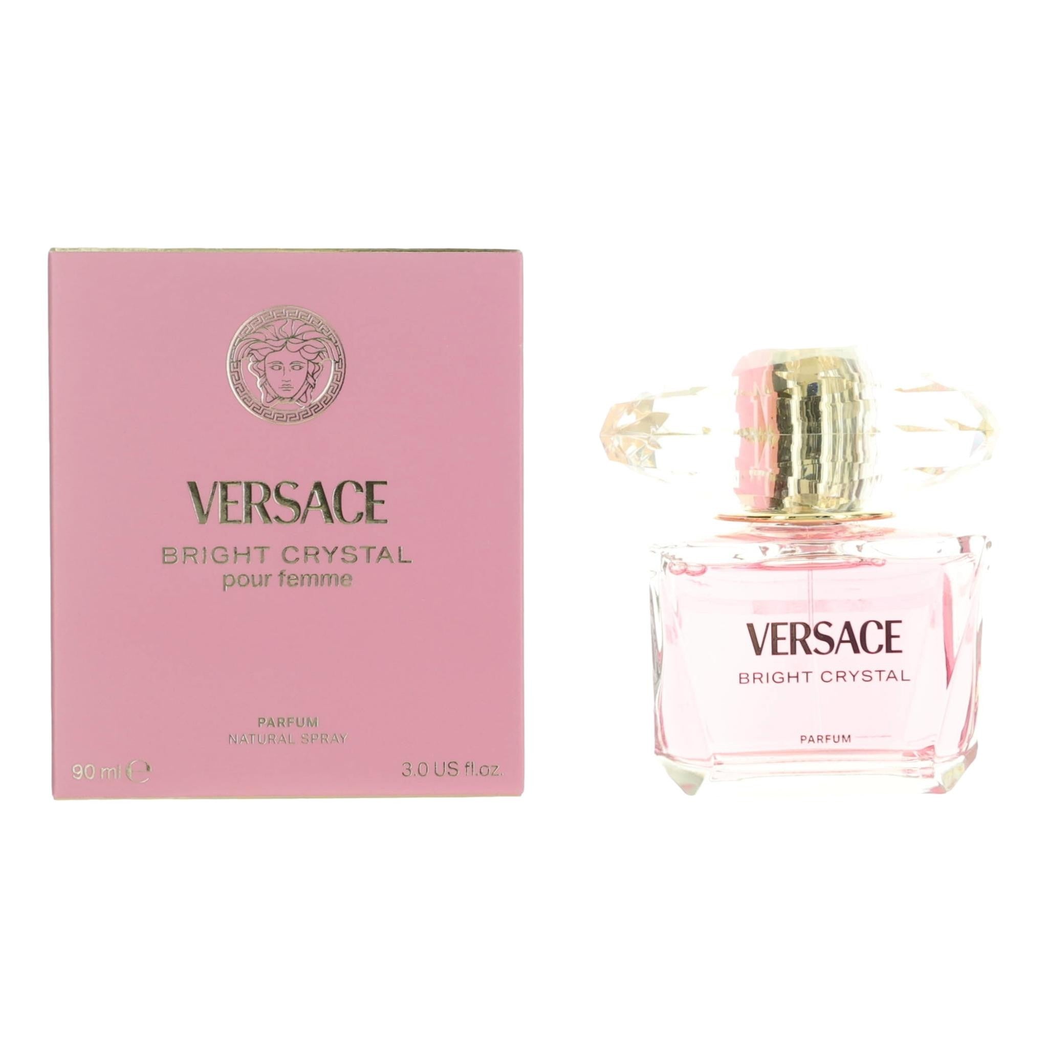 VERSACE BRIGHT CRYSTAL PARFUM / D 3.0 OZ
