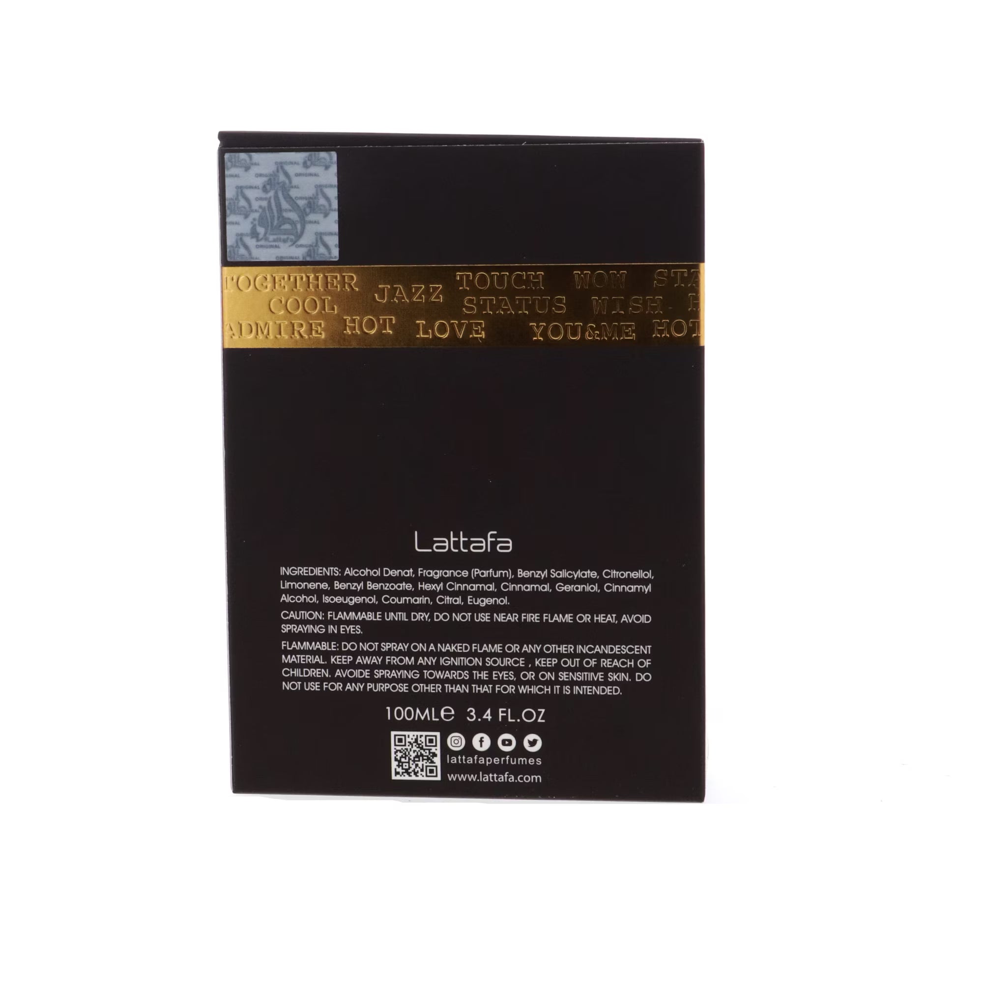 LATTAFA RAMZ GOLD EDP/H 3.4 OZ
