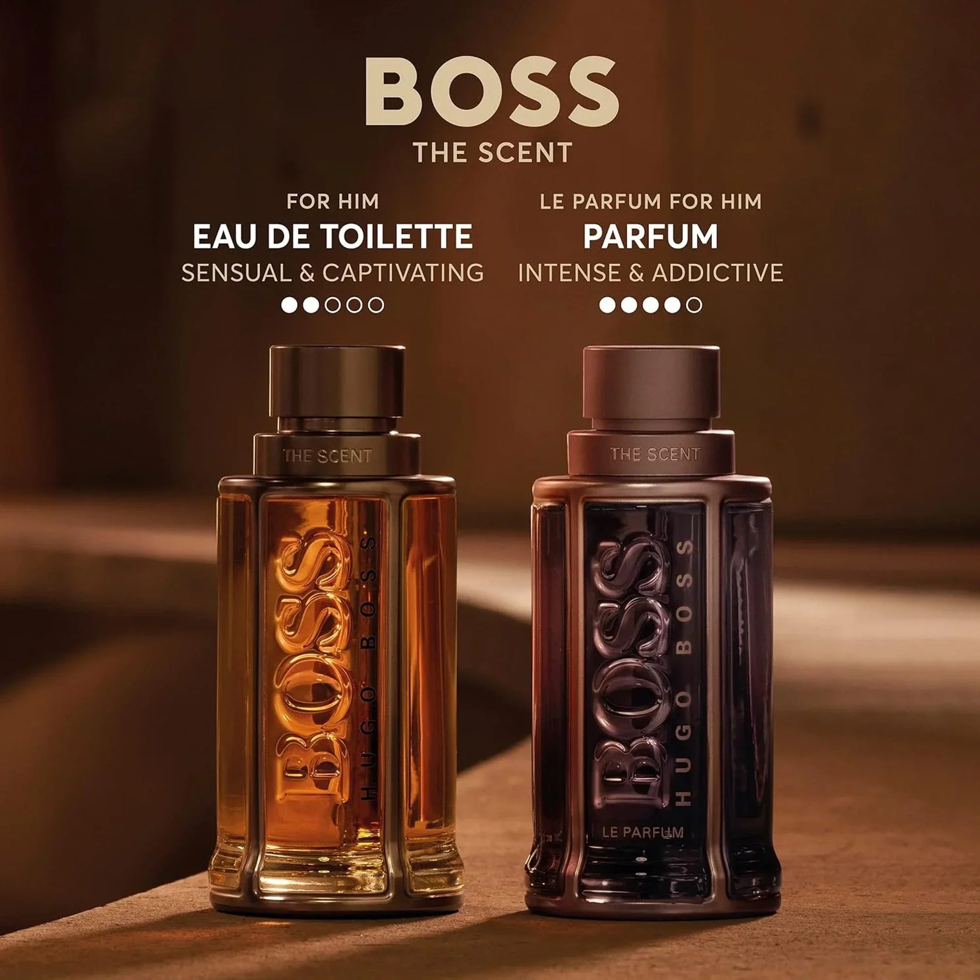 HUGO BOSS THE SCENT LE PARFUM /H 3.3 OZ
