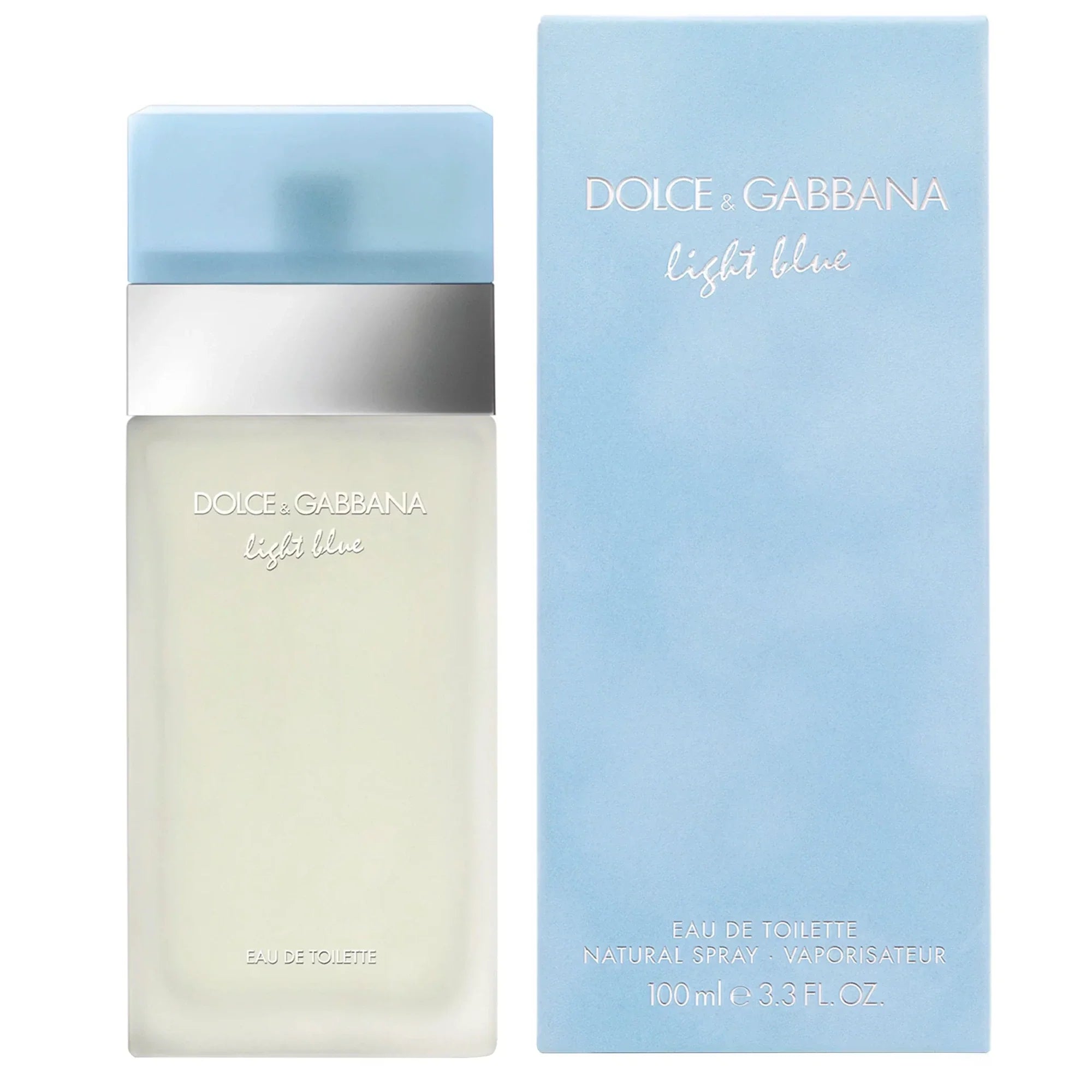 DOLCE & GABBANA LIGHT BLUE NEW EDT / H 3.3 OZ