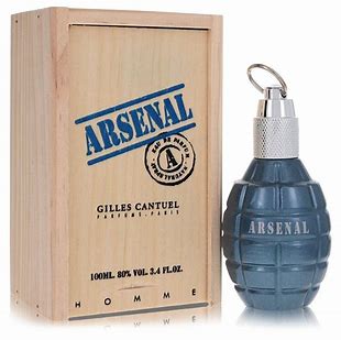 ARSENAL BLUE EDP / H 3.4 OZ