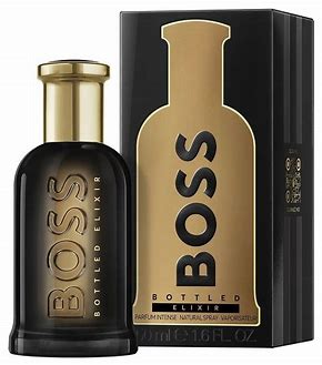 HUGO BOSS BOTTLED ELIXIR PARFUM / H 3.3 OZ