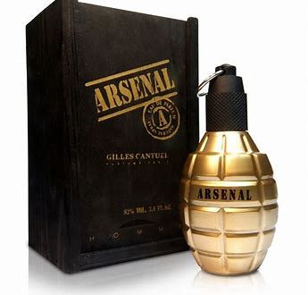 ARSENAL BLACK GOLD EDT /H 3.4 OZ