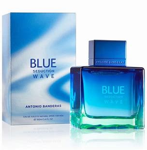 ANTONIO BANDERAS BLUE SEDUCTION WAVE EDT / H 3.4 OZ