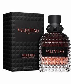 VALENTINO UOMO BORN IN ROMA CORAL FANTASY  EDT / H 3.4 OZ