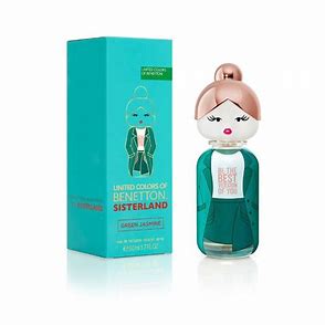BENETTON SISTERLAND GREEN JASMINE EDT / D 2.7 OZ