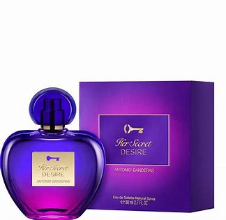 ANTONIO BANDERAS HER SECRET DESIRE  EDT/D 2.7 OZ