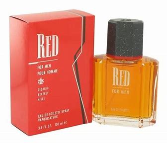 BEVERLY HILLS RED MEN GIORGIO EDT / H 3.4 OZ