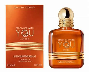 GIORGIO ARMANI STRONGER WITH YOU AMBER EDP / H 3.3 OZ