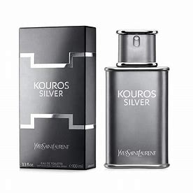 YVES SAINT LAURENT YSL KOUROS SILVER EDT /H 3.3 OZ