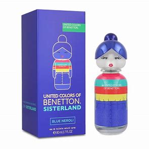 BENETTON SISTERLANND BLUE NEROLI EDT / D 2.7 OZ