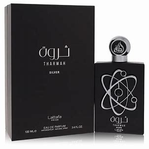 LATTAFA THARWAH SILVER EDP / H 3.4 OZ