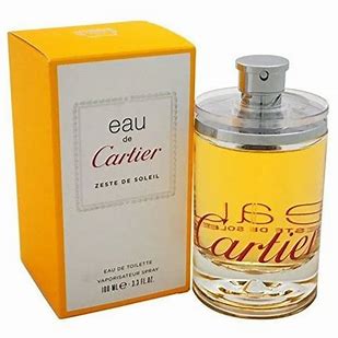 CARTIER EAU DE CARTIER ZESTE DE SOLEIL EDT /UNI  3.3 OZ