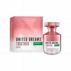 BENETTON UNITED DREAM TOGETHER EDT / D 3.4 OZ