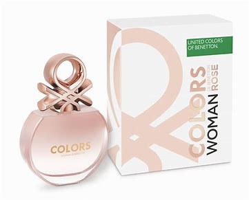 BENETTON COLORS WOMAN ROSE EDT / D 2.7 OZ
