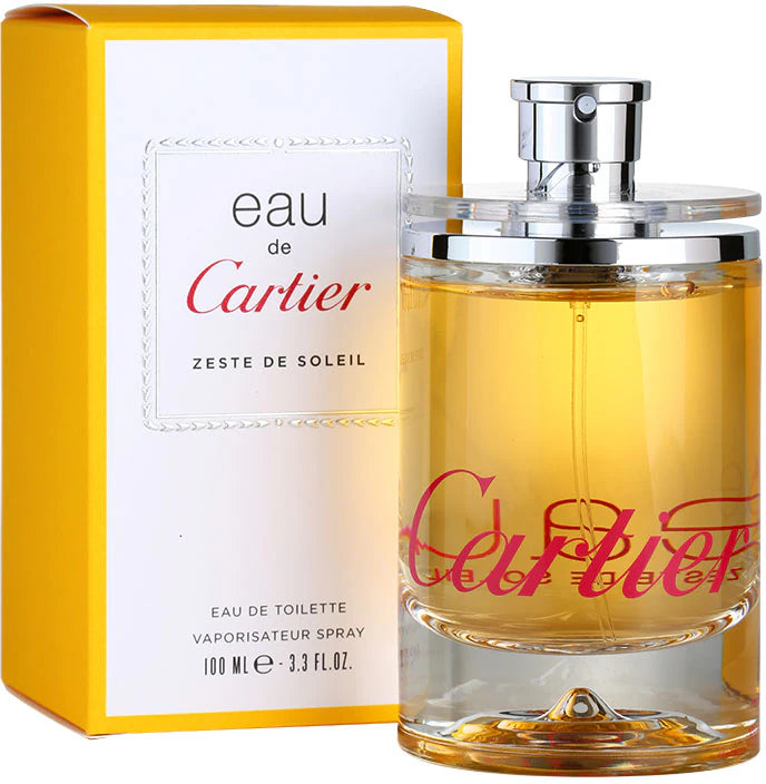 CARTIER EAU DE CARTIER ZESTE DE SOLEIL EDT /UNI 3.3 OZ