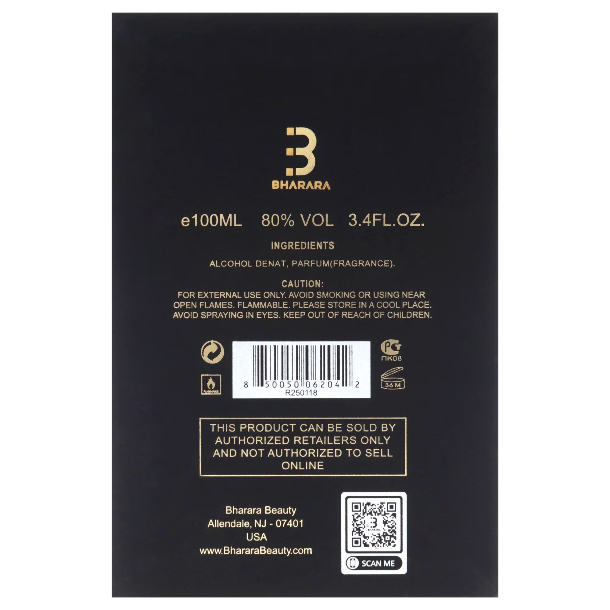 BHARARA NICHE PARFUM / 3.4 OZ