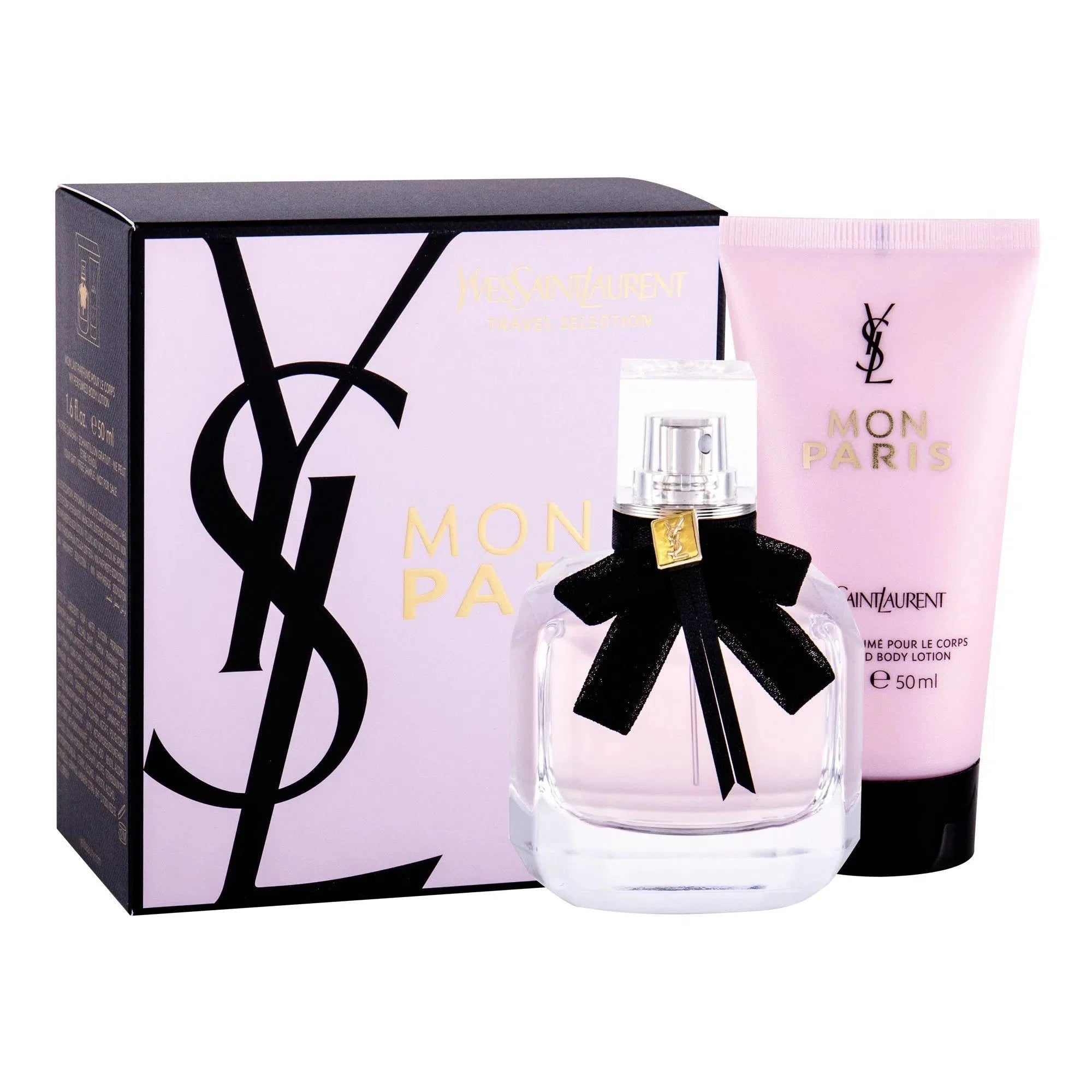 Estuche Yves Saint Laurent Mon Paris EDP 50 ml para Mujer (2 piezas)