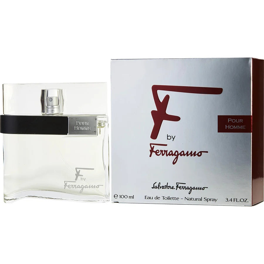 SALVATORE FERRAGAMO F BY FERRAGAMO POUR HOMME / EDT H 3.4OZ