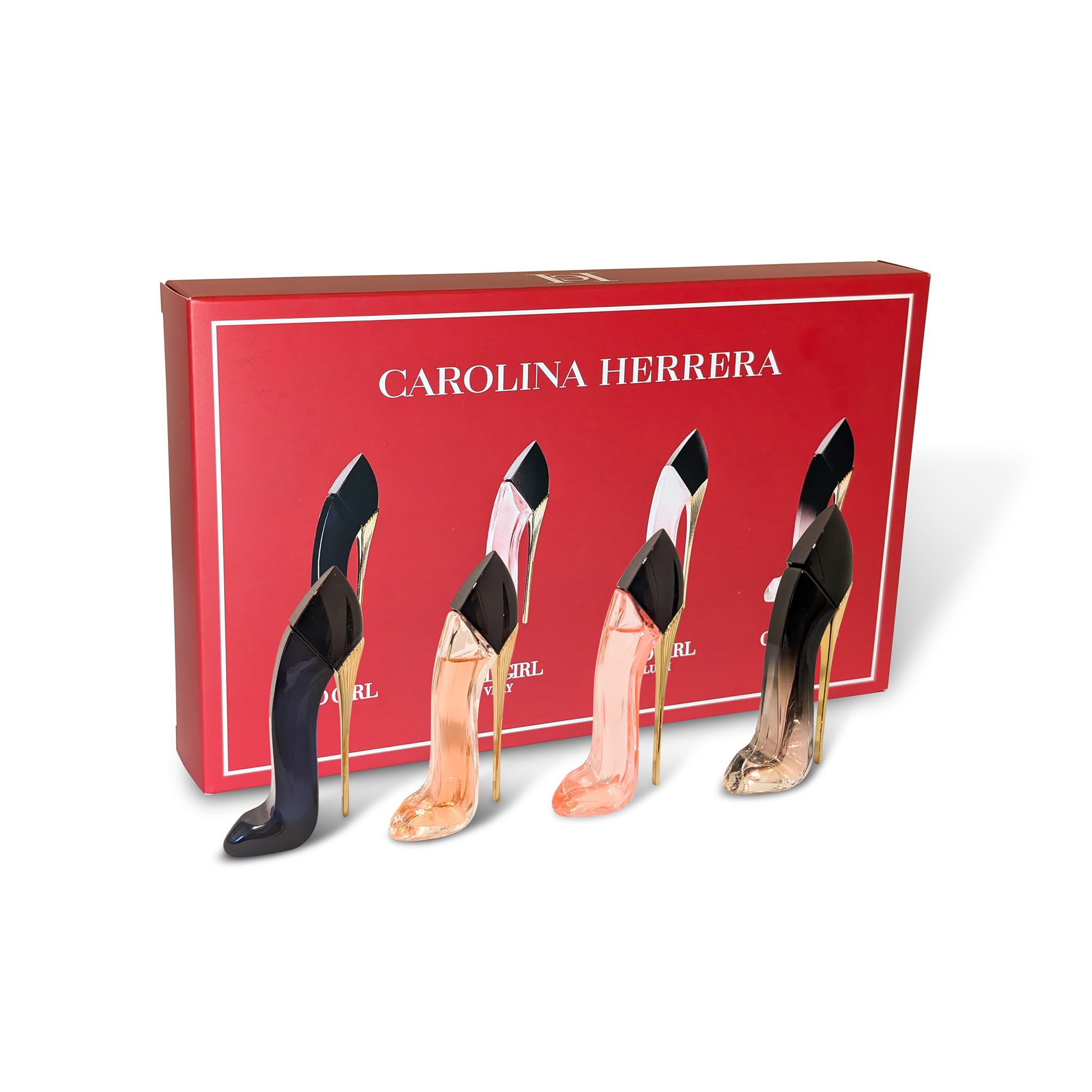 Estuche de Miniaturas Carolina Herrera Good Girl New para Mujer (4 x 7 ml)